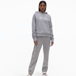 NWT Helmut Lang School Hoodie vapor heather size XXS